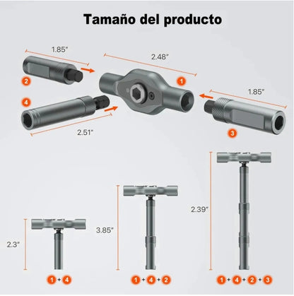 Kit Destornillador Magnetico 24 pcs