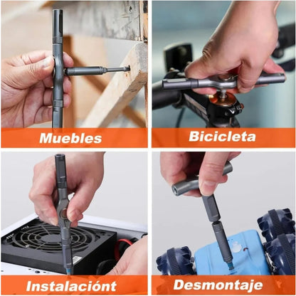 Kit Destornillador Magnetico 24 pcs