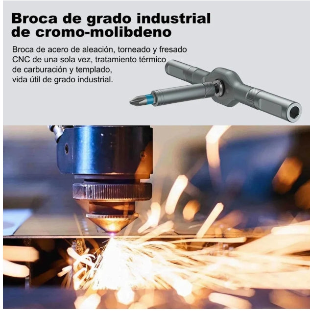 Kit Destornillador Magnetico 24 pcs